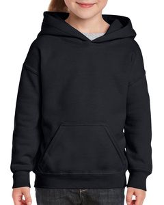 Gildan GI18500B - Kinder Kapuzenpullover  Schwarz