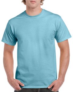 Gildan GI5000 - Kurzarm Baumwoll T-Shirt Herren Himmelblau