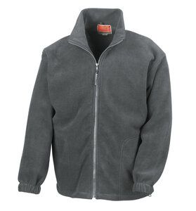 Result R36A - Full Zip Active Fleece Jacke Oxford Grey