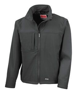 Result R121 - Classic Softshell Jacke Herren Schwarz