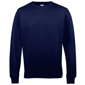 AWDIS JUST HOODS JH030 - Sweatshirt-Rundhals-Uni 280 Oxford-Marine