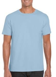 Gildan GD001 - Softstyle ™ Herren T-Shirt 100% Jersey Baumwolle helles blau