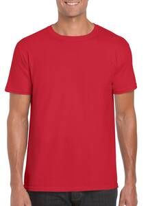 Gildan GD001 - Softstyle ™ Herren T-Shirt 100% Jersey Baumwolle Rot