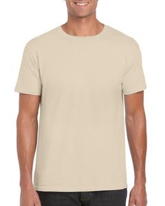 Gildan GD001 - Softstyle ™ Herren T-Shirt 100% Jersey Baumwolle Sand