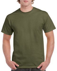 Gildan GD005 - Baumwoll T-Shirt Herren Militärisch Grün