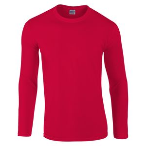Gildan GD011 - Softstyle ™ Langarm-T-Shirt Herren Rot