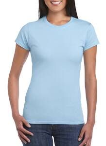 Gildan GD072 - Softstyle ™ Baumwoll-T-Shirt Damen helles blau