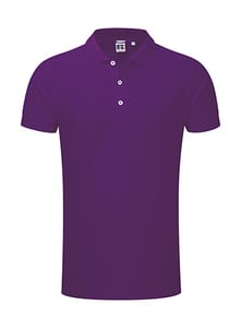 Russell R-566M-0 - Men`s Stretch Polo Ultra Purple