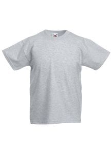 Fruit of the Loom 61-033-0 - Kinder Valueweight T-Shirt Heather Grey