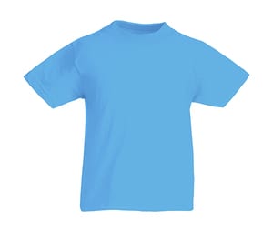 Fruit of the Loom 61-033-0 - Kinder Valueweight T-Shirt Azure Blue