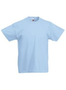 Fruit of the Loom 61-033-0 - Kinder Valueweight T-Shirt Sky Blue