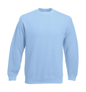 Fruit of the Loom 62-202-0 - Set-In Sweatshirt Sky Blue