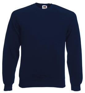 Fruit of the Loom 62-216-0 - Sweatshirt Raglan Deep Navy