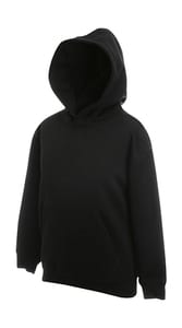 Fruit of the Loom 62-037-0 - Kids Hooded Sweat Schwarz