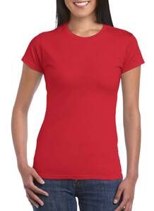 Gildan 64000L - Softstyle® Tailliertes Kurzarm-T-Shirt Damen