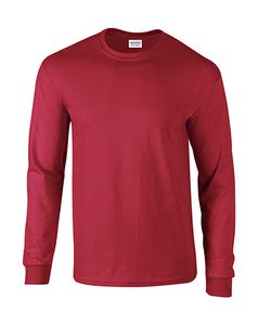 Gildan 2400 - Langarm T-Shirt Ultra Herren Rot