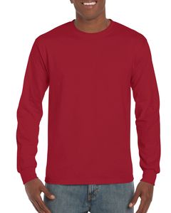 Gildan 2400 - Langarm T-Shirt Ultra Herren Cardinal red