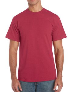 Gildan 5000 - Kurzarm-T-Shirt Herren Antique Cherry Red