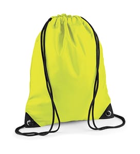 Bag Base BG10 - Rucksackbeutel Fluorescent Yellow