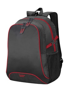 Shugon Osaka 7677 - Basic Backpack Schwarz / Rot
