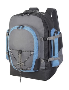 Shugon Monte Rosa 1797 - Classic Travel Rucksack Dark Grey/Black/Petrol