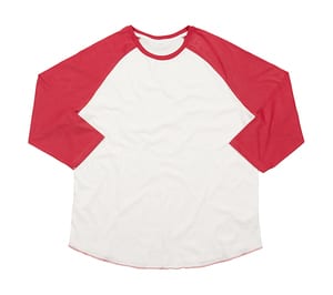 Mantis M88 - Men`s Superstar Baseball T Washed White/Warm Red