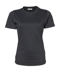 Tee Jays 580 - Ladies Interlock T-Shirt Dunkelgrau