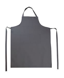 Jassz JG22 - `Amsterdam` Bib Apron with Pocket Grau