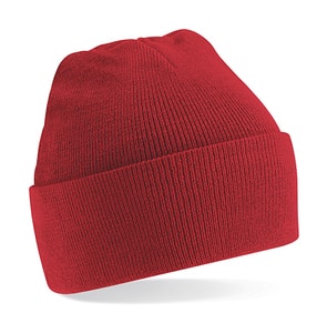 Beechfield B45 - Original Cuffed Beanie Strickmütze Bright Red