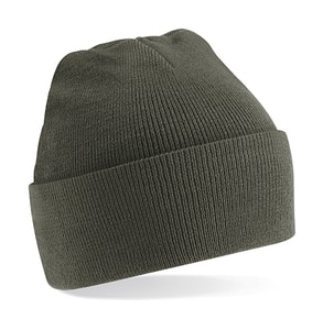 Beechfield B45 - Original Cuffed Beanie Strickmütze Olive Green