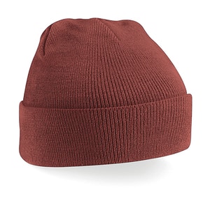 Beechfield B45 - Original Cuffed Beanie Strickmütze Rust