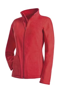 Active by Stedman ST5100 - Active Fleece Jacket Women Scarlet Red