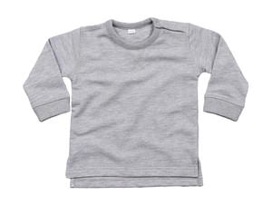 BabyBugz BZ31 - Baby Sweatshirt Heather Grey Melange