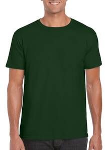Gildan GD001 - Softstyle ™ Herren T-Shirt 100% Jersey Baumwolle Wald Grün