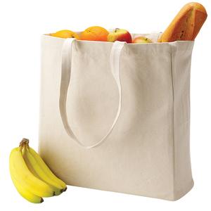 Quadra QD023 - Canvas Klassicher Shopper Natural