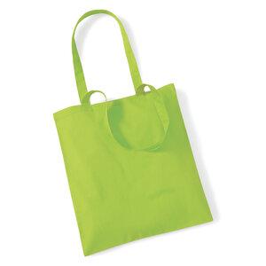 Westford mill WM101 - Baumwoll-Einkaufstasche Lime Green