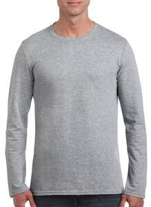 Gildan GI64400 - Softstyle® Langarm-T-Shirt Herren Sport Grey