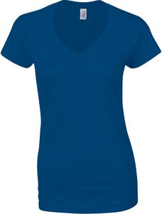 Gildan GI64V00L - Softstyle® V-Ausschnitt T-Shirt Damen Royal Blue