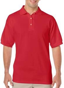 Gildan GI8800 - DryBlend® Jersey Poloshirt Herren Rot