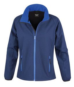 Result R231F - Damen Bedruckbare Softshelljacke Navy/ Royal