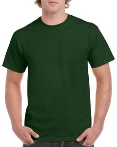 Gildan GN180 - Schweres Baumwoll T-Shirt Herren Wald Grün