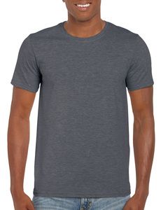Gildan GN640 - Softstyle™ Erwachsenen Ringspun T-Shirt Dark Heather
