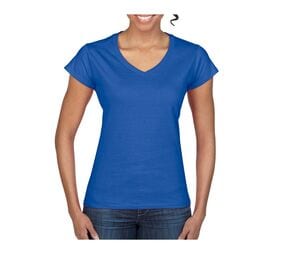 Gildan GN647 - Damen T-Shirt mit V-Ausschnitt aus 100% Baumwolle