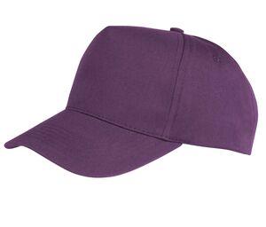 Result RC084 - Boston 5-Panel Printers Cap Lila