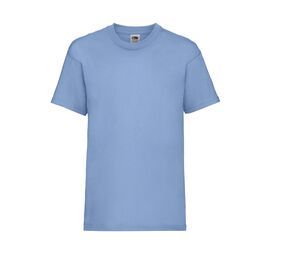 Fruit of the Loom SC231 - Value Weight Kinder T-Shirt Himmelblau