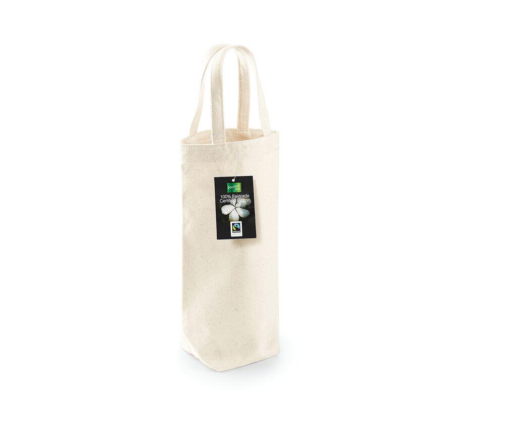 Westford Mill WM620 - Fairtrade Cotton Bottle Bag