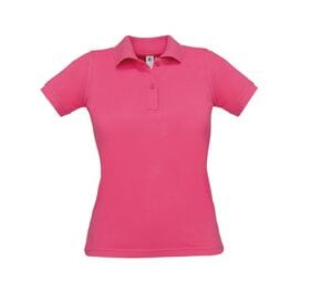 B&C BC412 - Safran Pure Damen Poloshirt Fuchsie