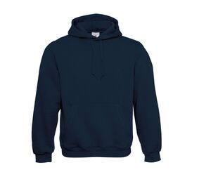 B&C BC510 - Kangaroo Pocket Hoodie aus Baumwolle für Herren Navy