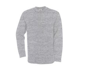 B&C BC512 - Herren Sweatshirt Heather Grey