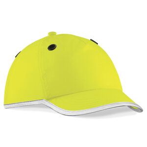 Beechfield BF535 - High-Viz Bump Cap mit Reflektoren